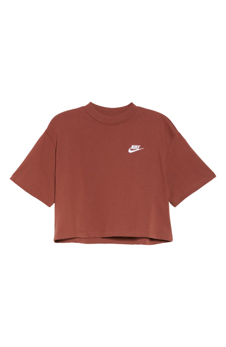 Nike Sportswear Short Sleeve Jersey Crop Top, Alternate, color,