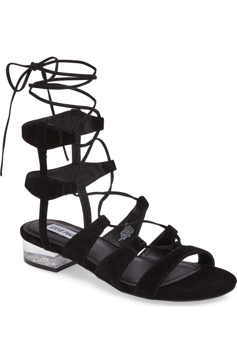 Steve Madden Chely Lace-Up Sandal, Main, color,