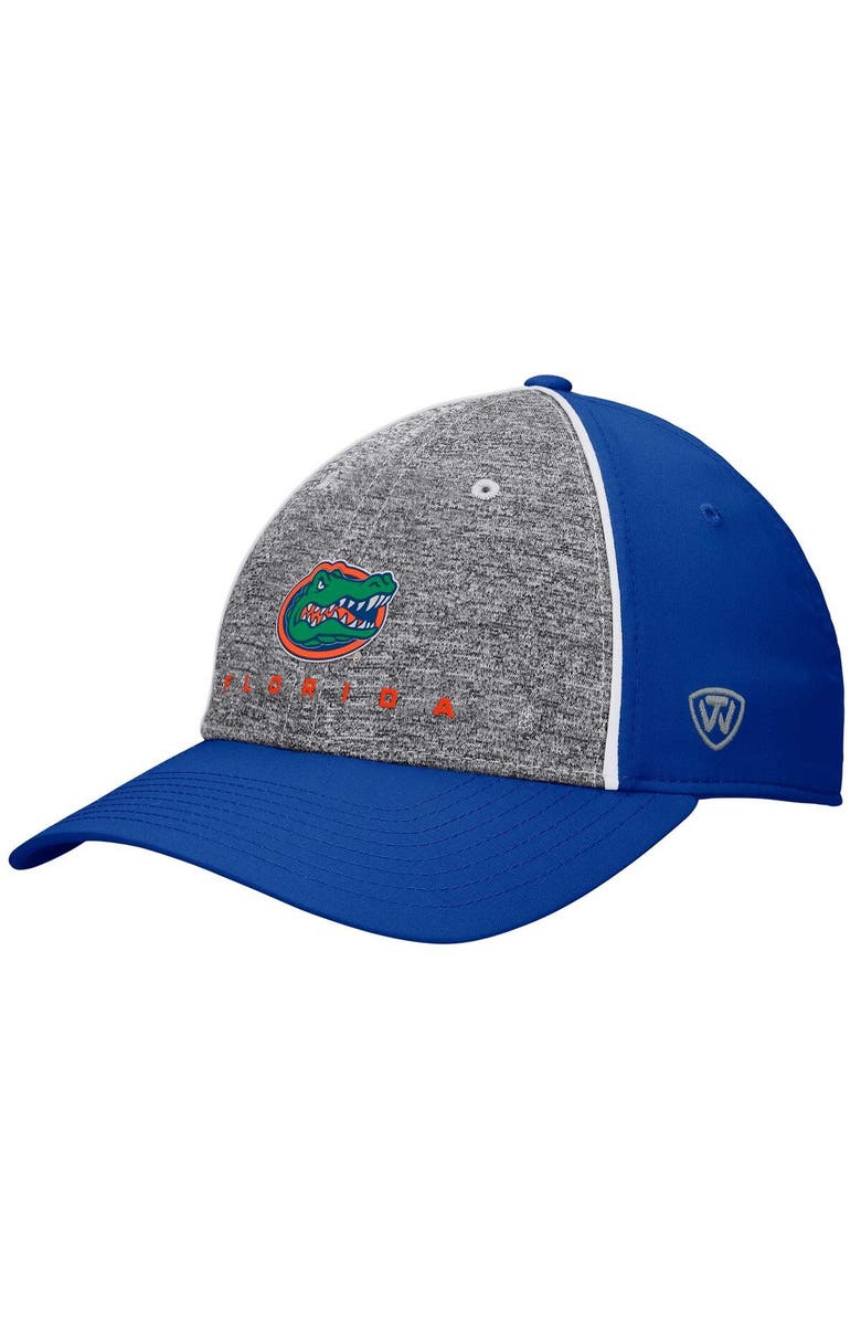 TOP OF THE WORLD Men's Top of the World Heather Gray Florida Gators Nimble Adjustable Hat, Main, color, Heather Gray