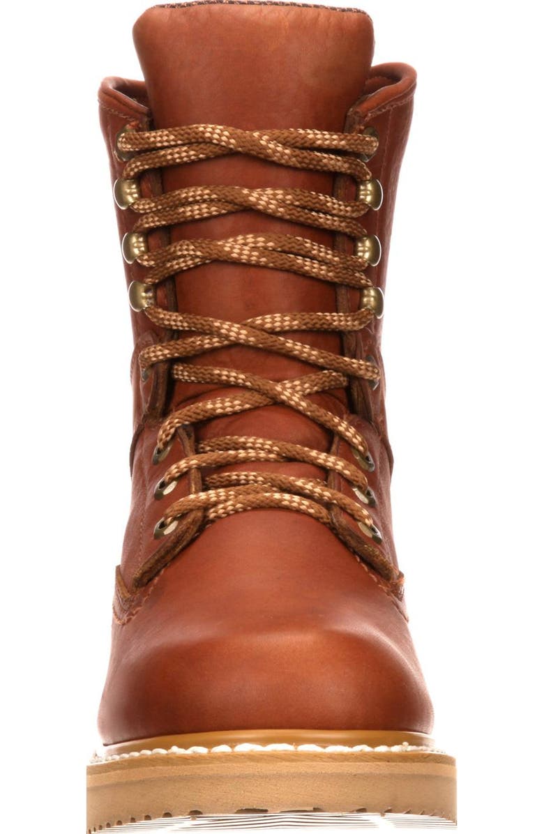 Georgia Boot Slip Resistant Padded Wedge Work Boot, Alternate, color, Barracuda Gold