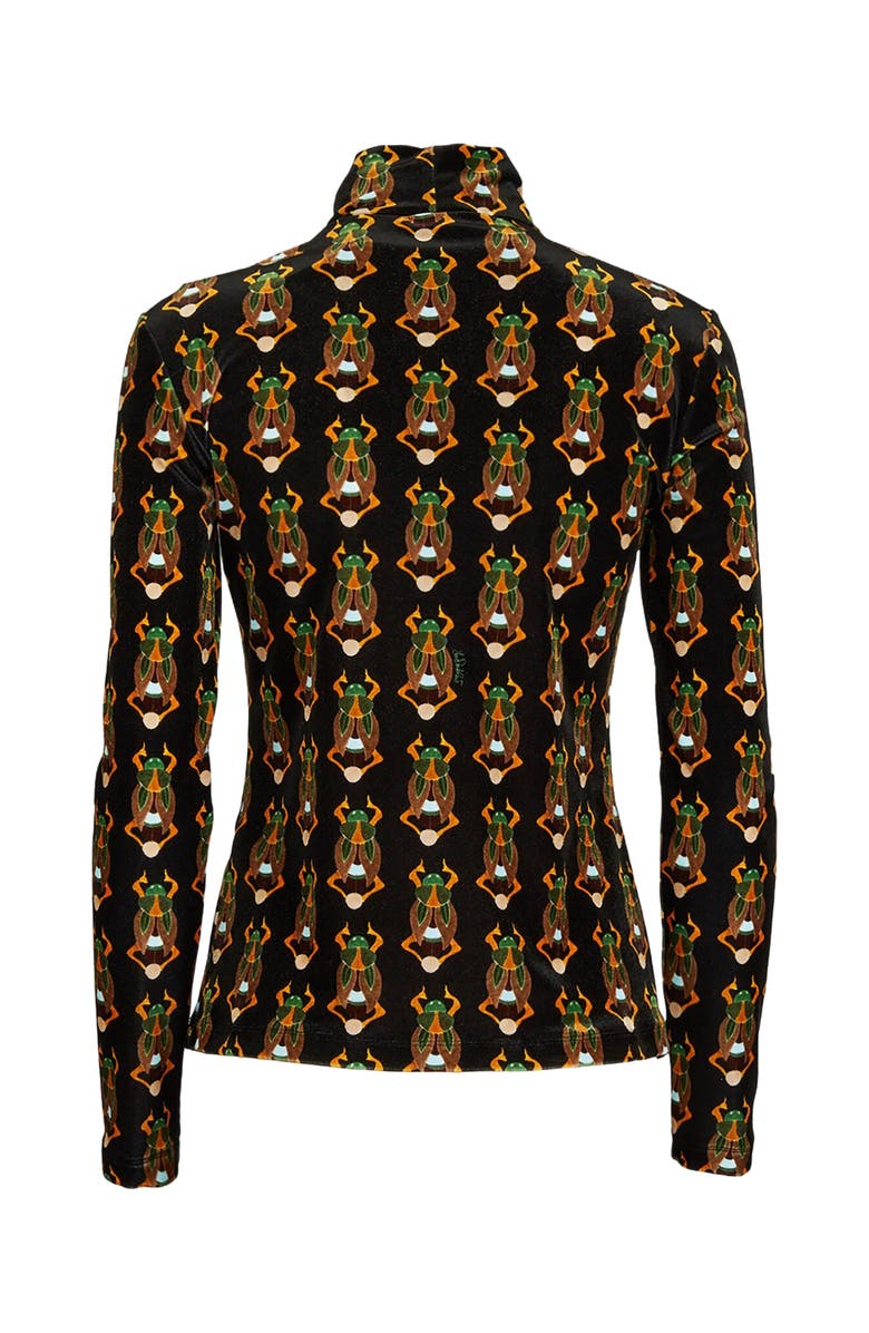 La DoubleJ Turtleneck Scarab Black, Alternate, color,