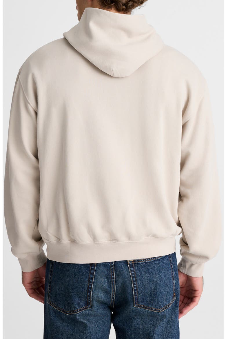 Woodland Brushed Terry Hoodie, Alternate, color, BLEACHED CANVAS