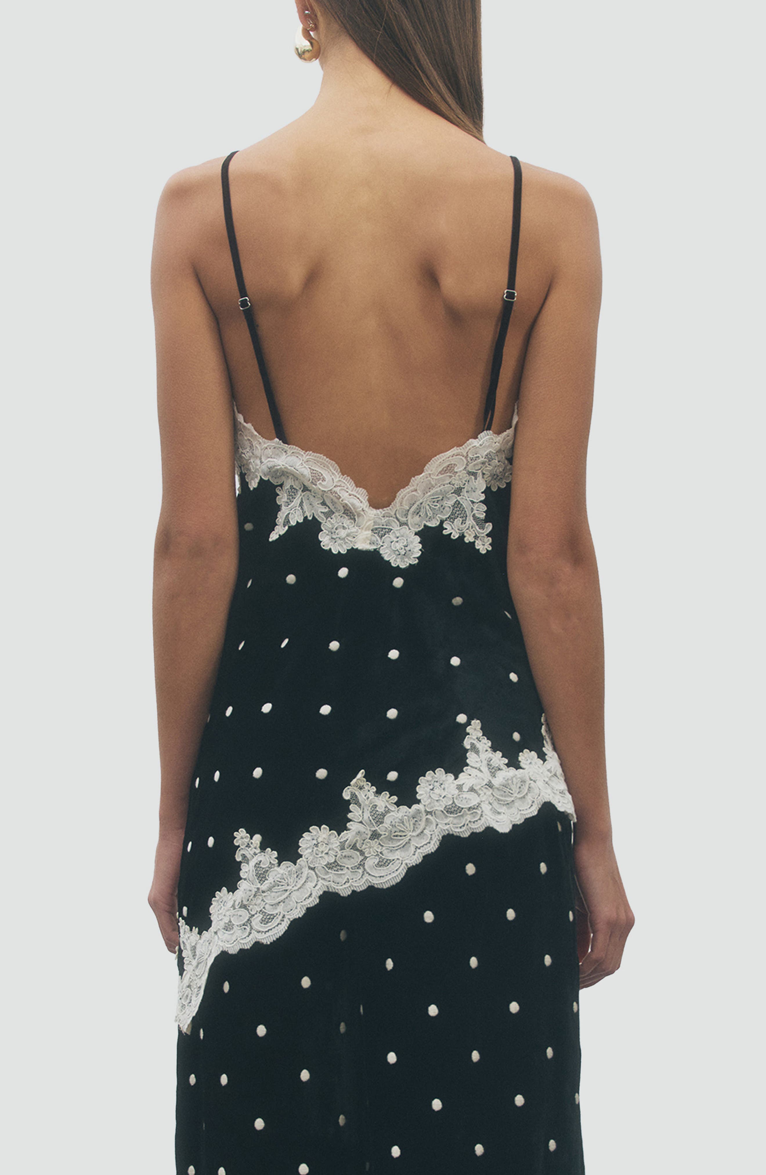 MAUDE CLUB Isla Lace Detail Camisole (Women) | Nordstrom