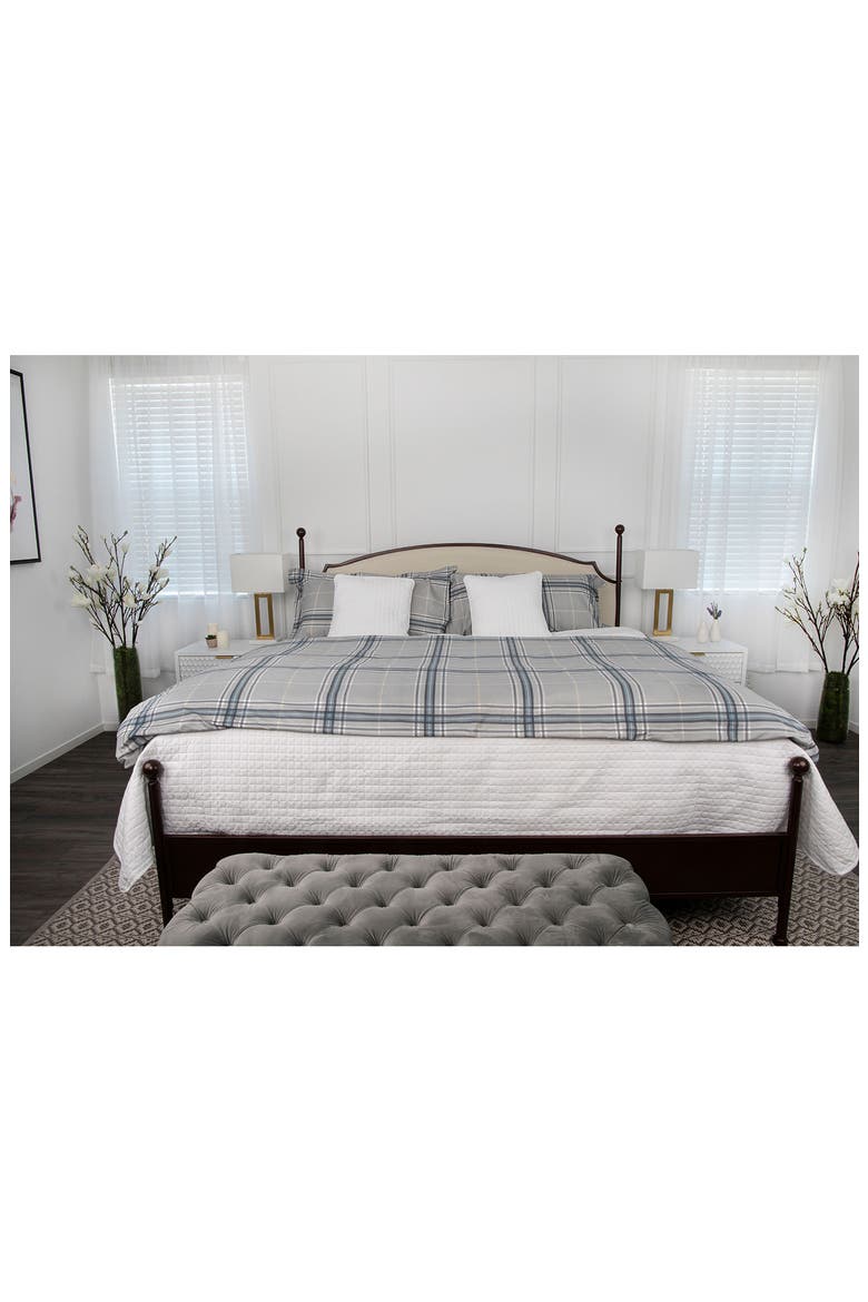 Premium Quality Vilano Springs Comforter Set, Alternate, color, PLAID GREY