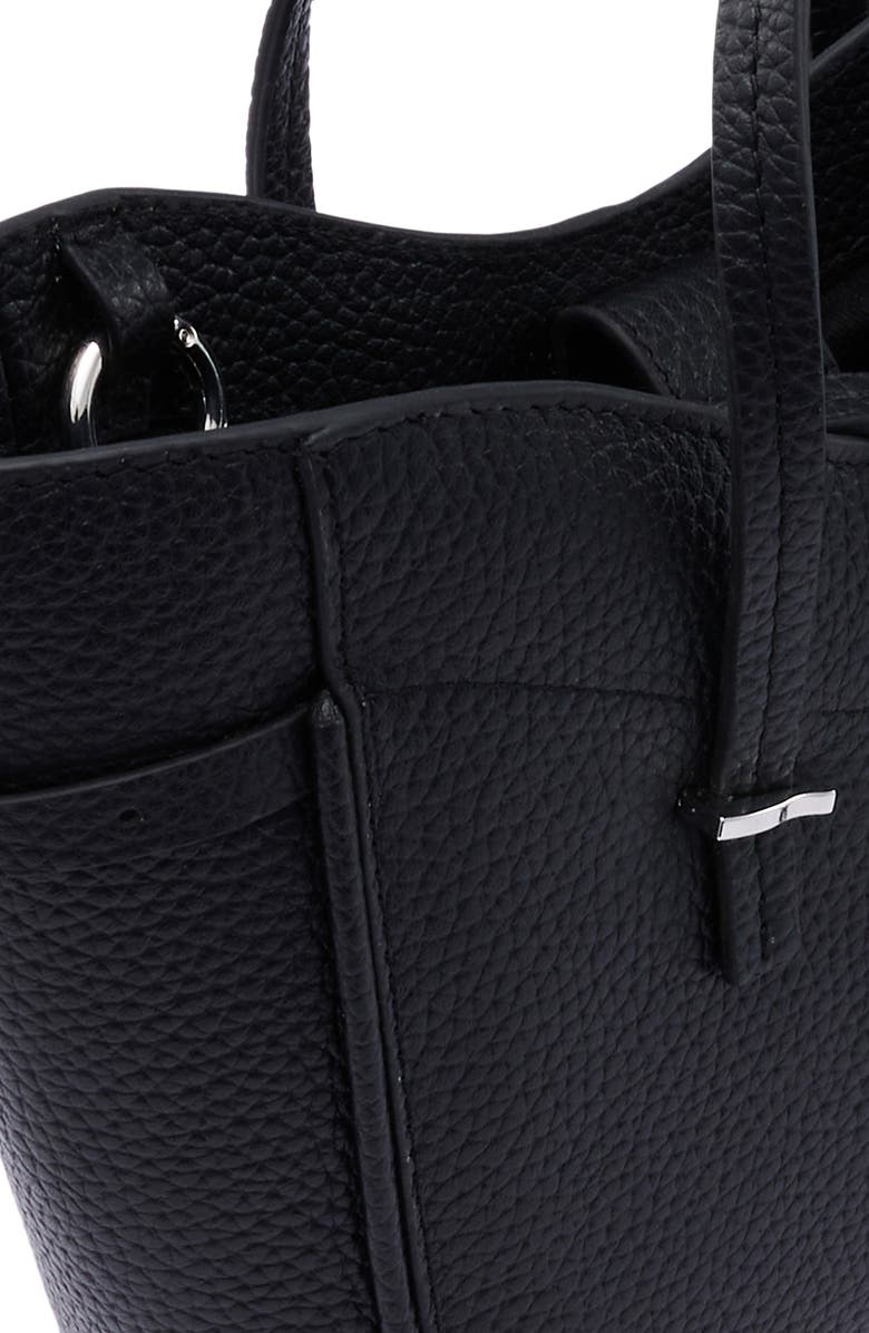 behno Mini Greta Crossbody Tote, Alternate, color, Black