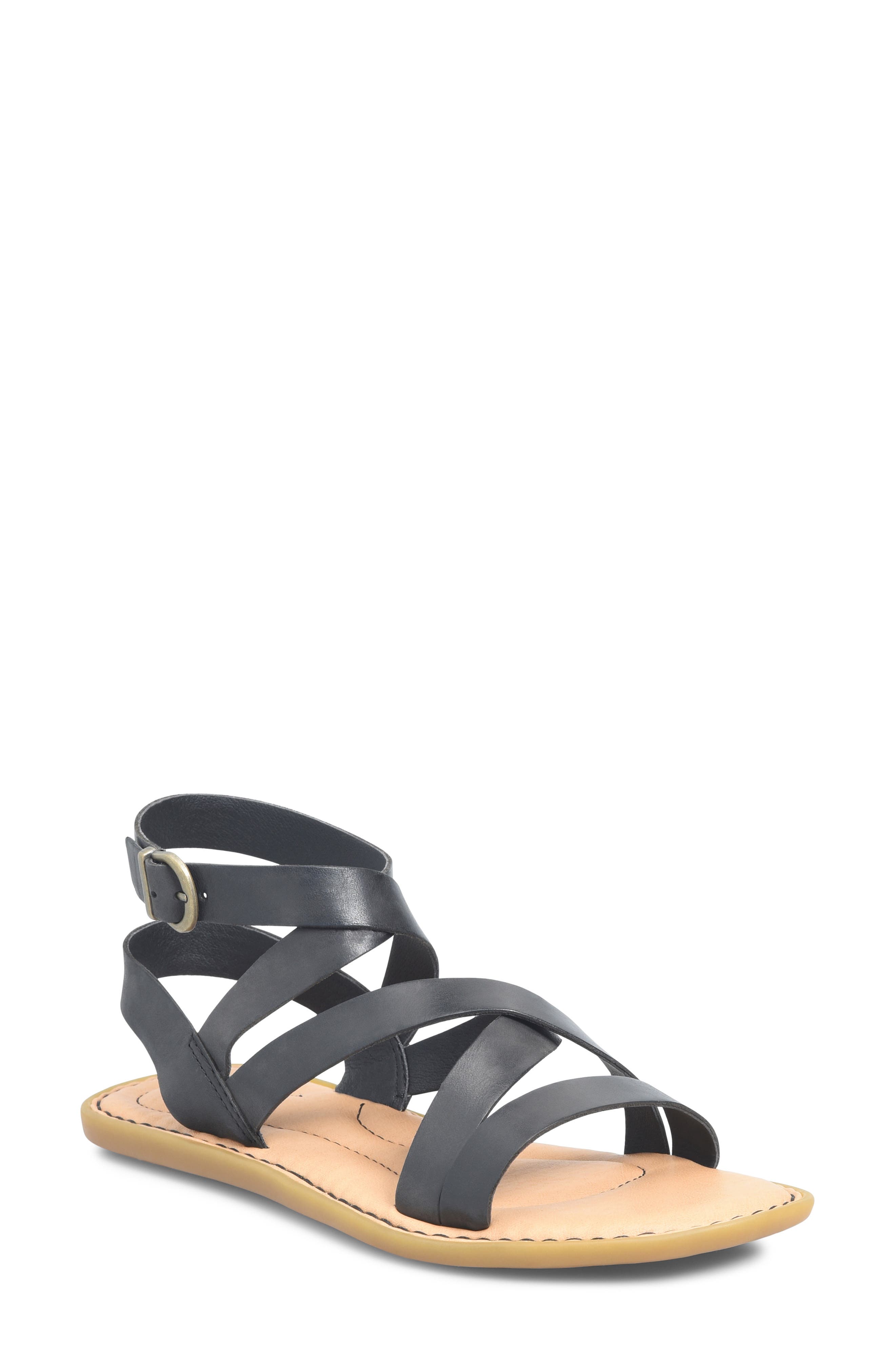 Libra Sandal, Main, color, BLACK