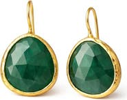 GABI RIELLE Agate Gumdrop Earrings