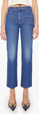 MOTHER The Kick It Flood Ankle Straight Leg Jeans