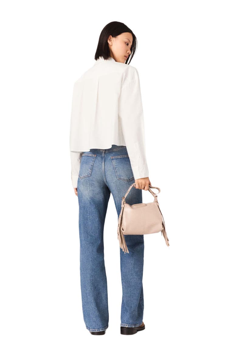 Jewel detail shirt, Alternate, color, White