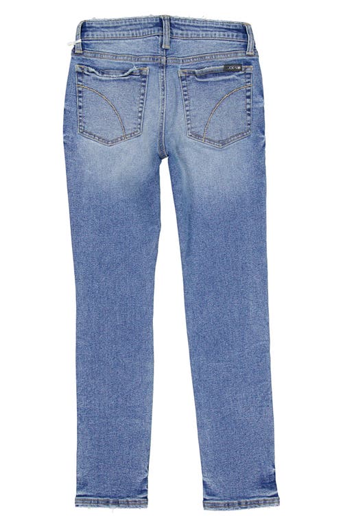 Joe's Jeans Kids' Brixton Ripped Slim Straight Leg Jeans In Medium Wash