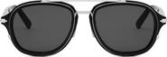 DIOR 'DiorBlackSuit A4U 53mm Pilot Sunglasses