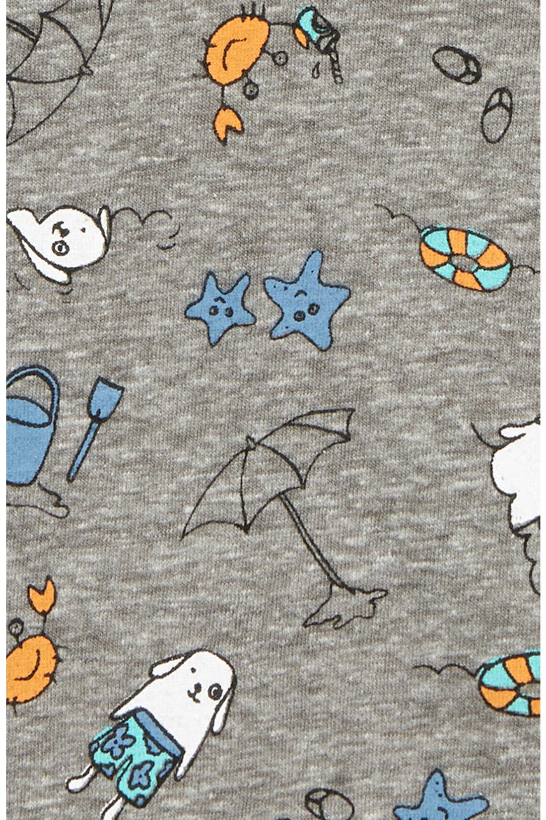 Graphic Tee, Alternate, color, GREY CASTLEROCK HTR DOG DAYS