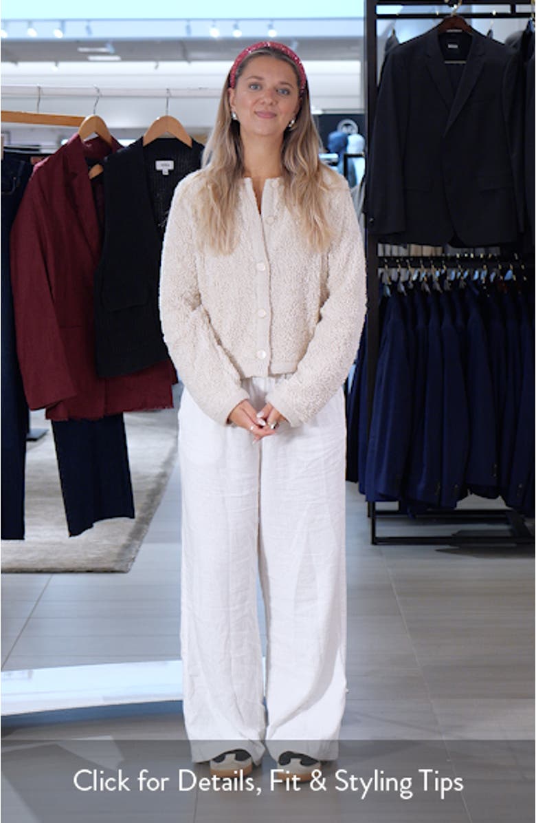 Cozy Textured Cardigan, sales video thumbnail