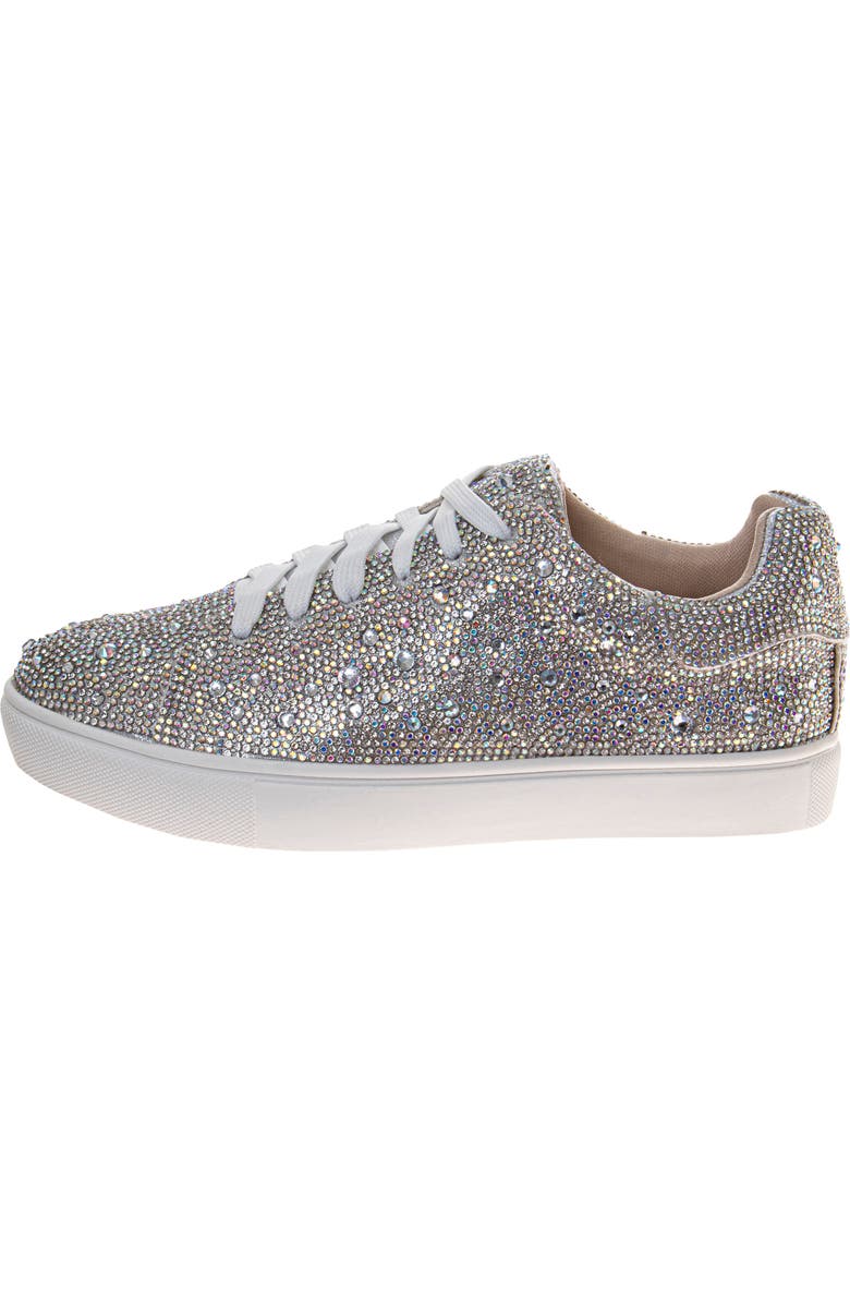 BADGLEY MISCHKA Kids' Glitzy Sneaker, Alternate, color,