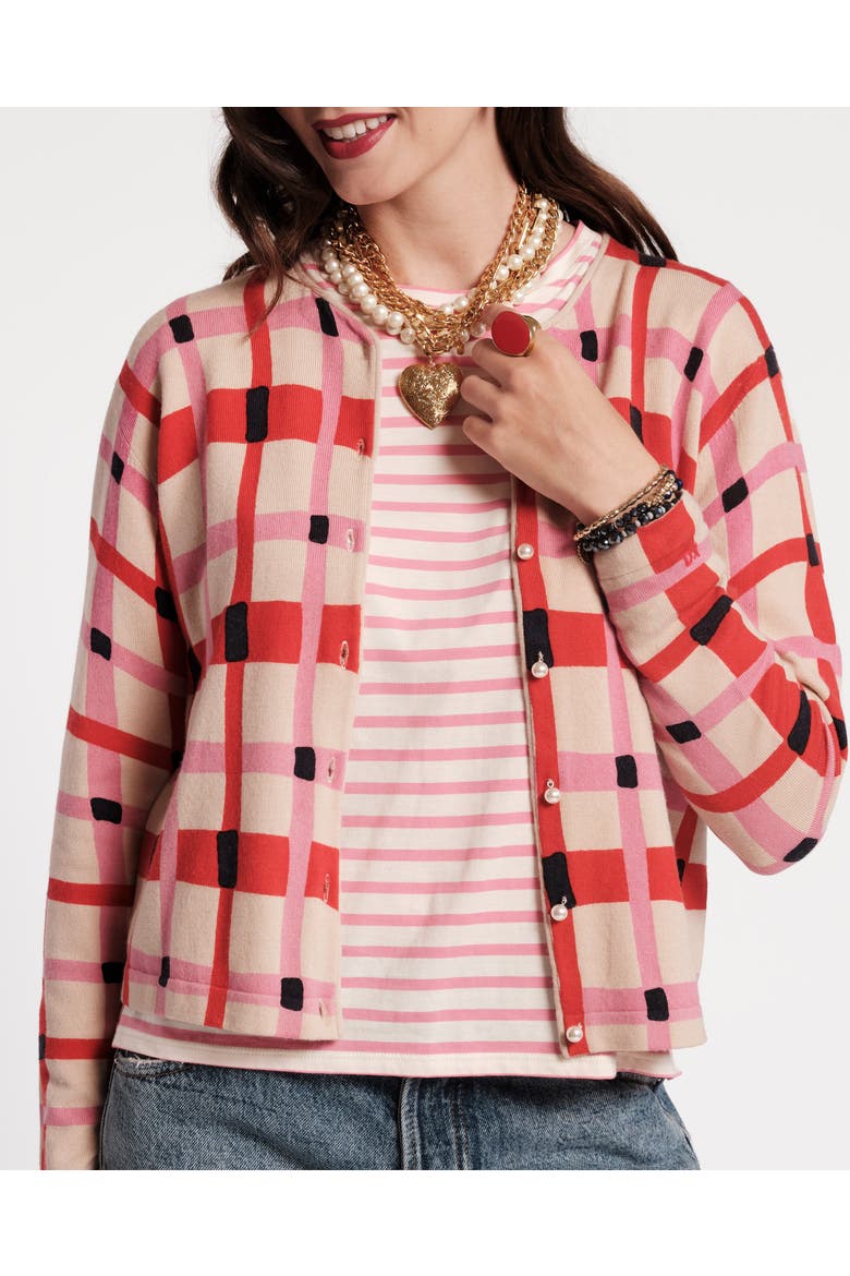 Darling Cardigan Lollipop, Alternate, color, Pink/Red/Multi