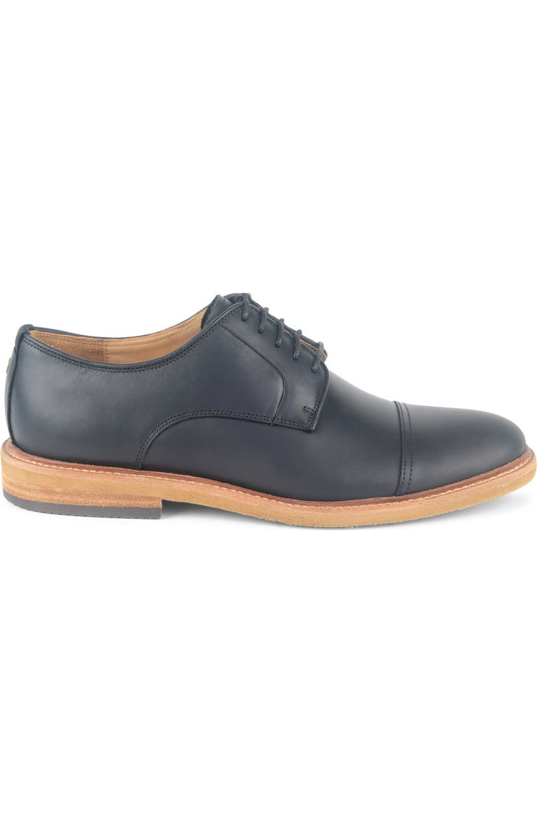 Warfield & Grand Clement II Cap Toe Derby, Alternate, color, Black