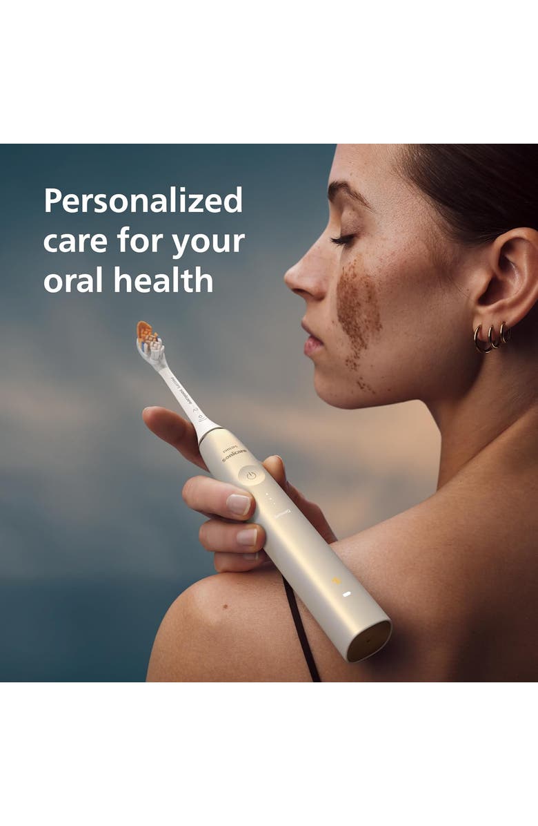 Philips Sonicare DiamondClean 9900 Prestige Toothbrush SenseIQ App, Alternate, color, Rose Gold