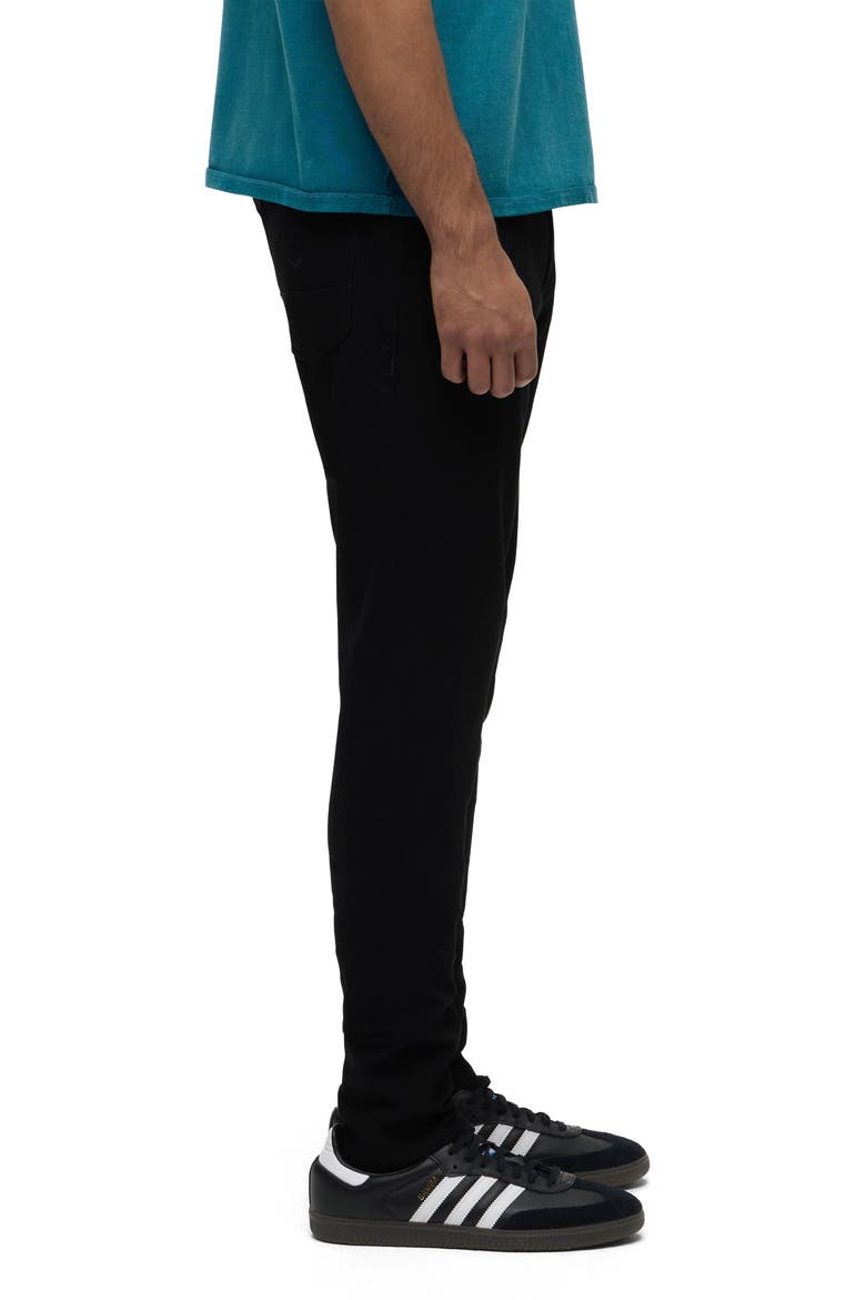 Zack Skinny Jeans, Alternate, color, RAVEN