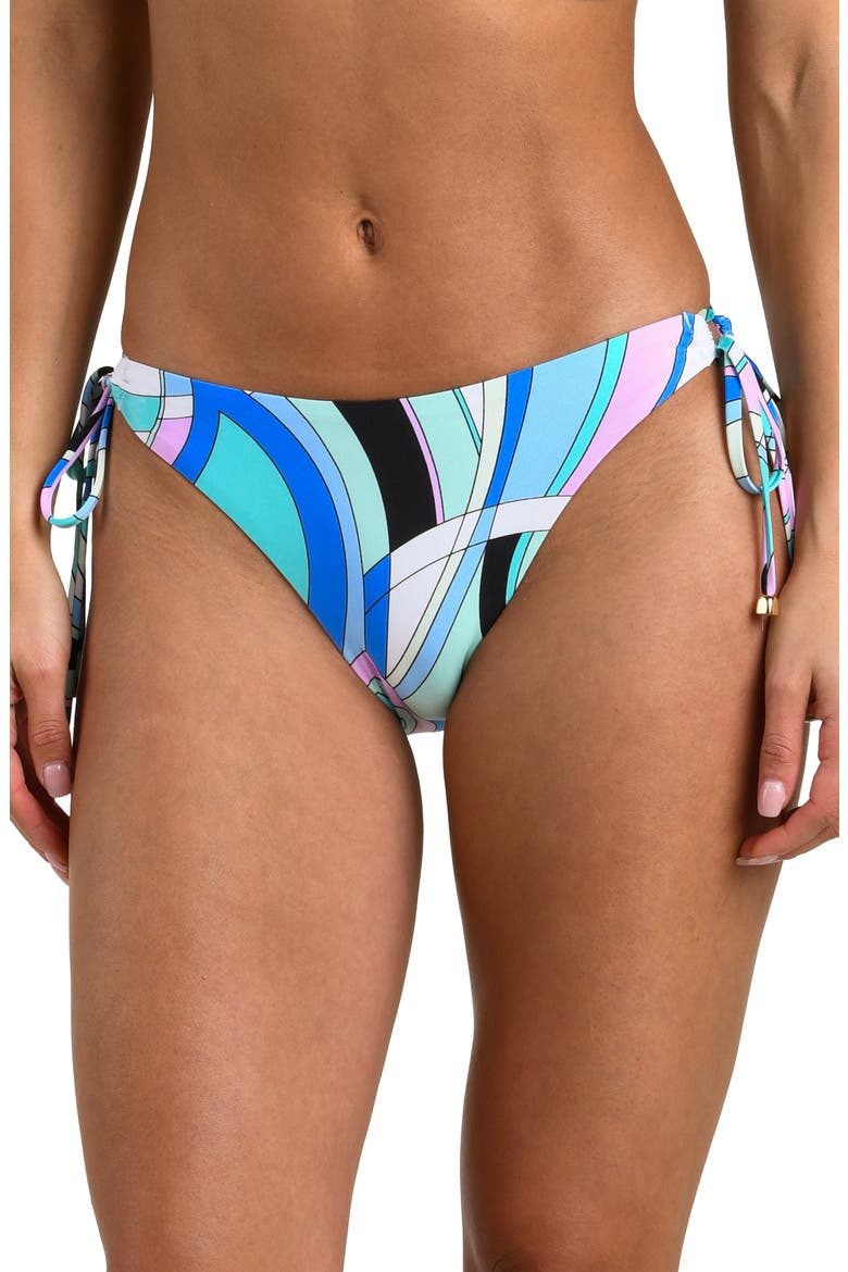 Studio Swirl Side Tie Bikini Bottoms, Main, color, SEAFOAM