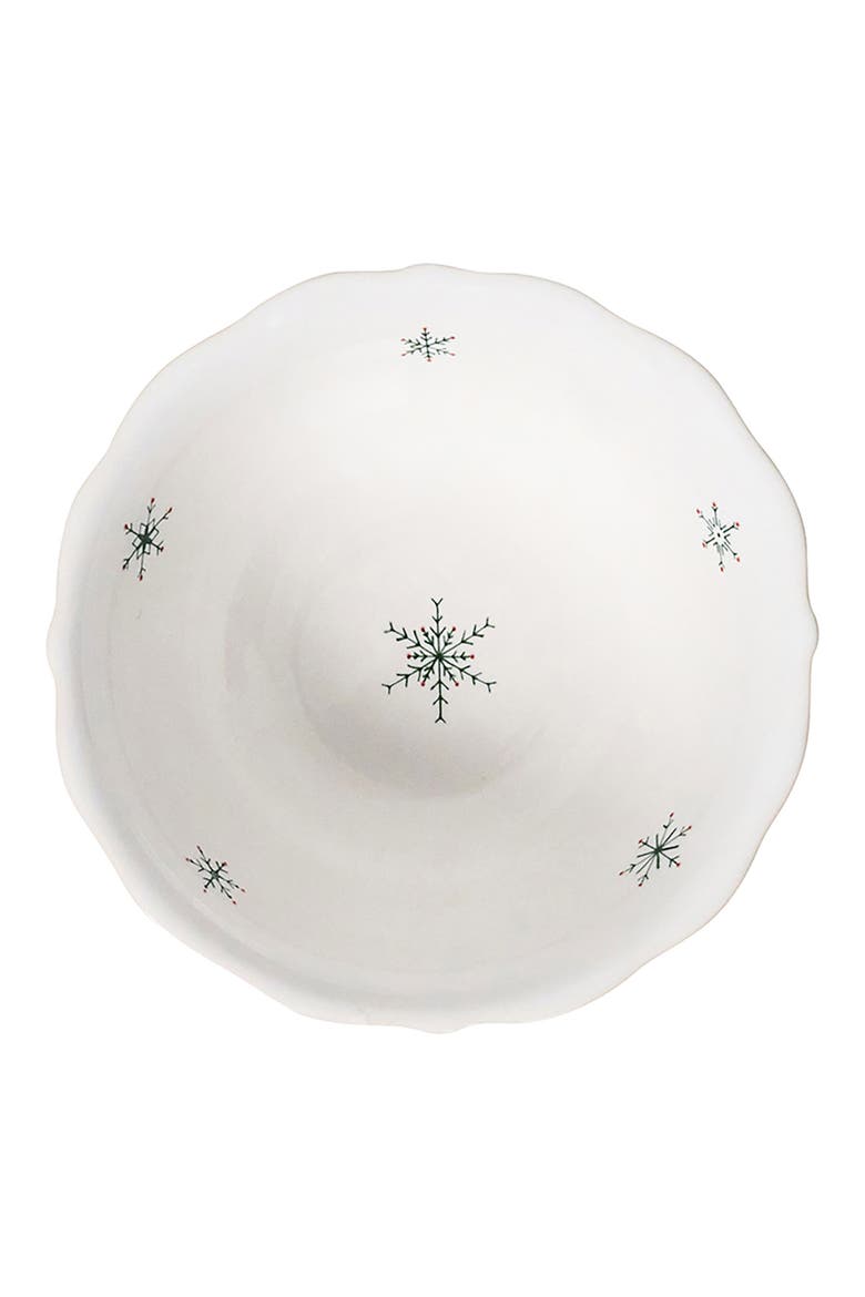 Country Estate Winter Frolic Ice Cream Bowl, Alternate, color, EVERGREEN