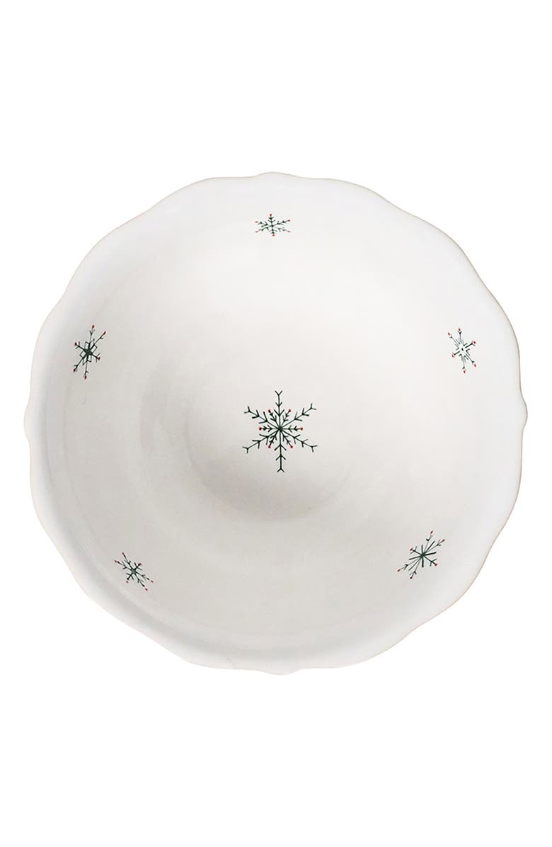 Juliska Country Estate Winter Frolic Ice Cream Bowl, Alternate, color, Evergreen