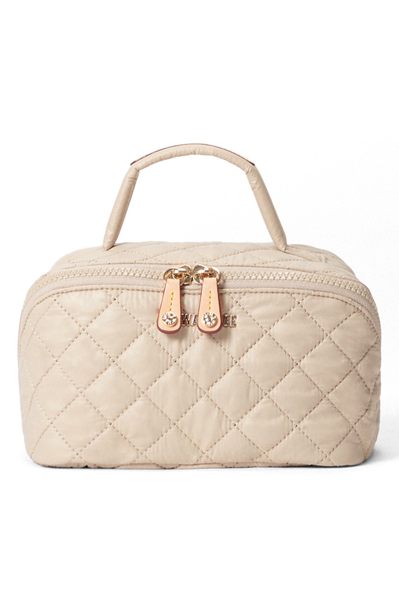 Accordion Cosmetics Case, Main, color, BUFF