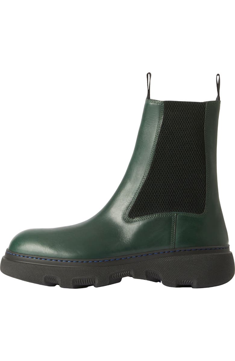 Burberry Gabriel Chelsea Boot, Alternate, color, Vine
