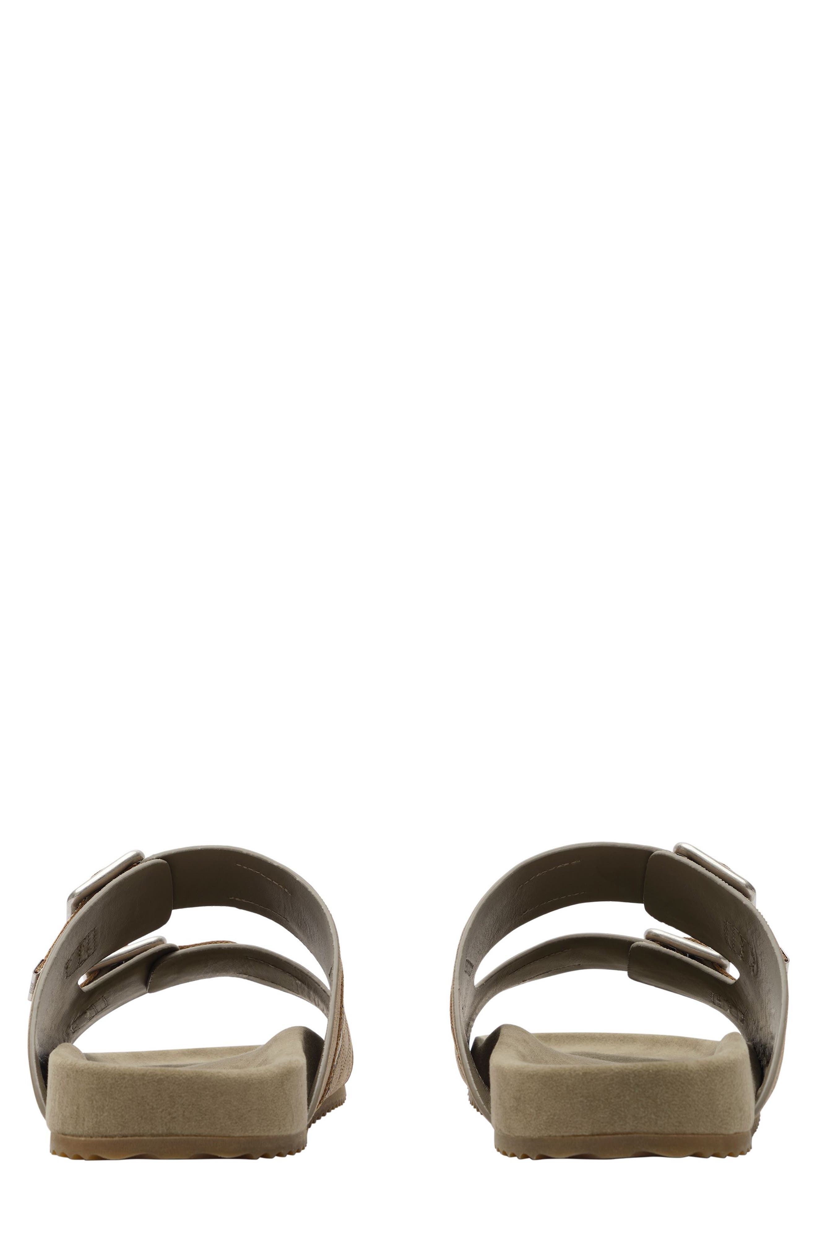 Burberry Urchin Slide Sandal, Alternate, color, Sparrow Beige