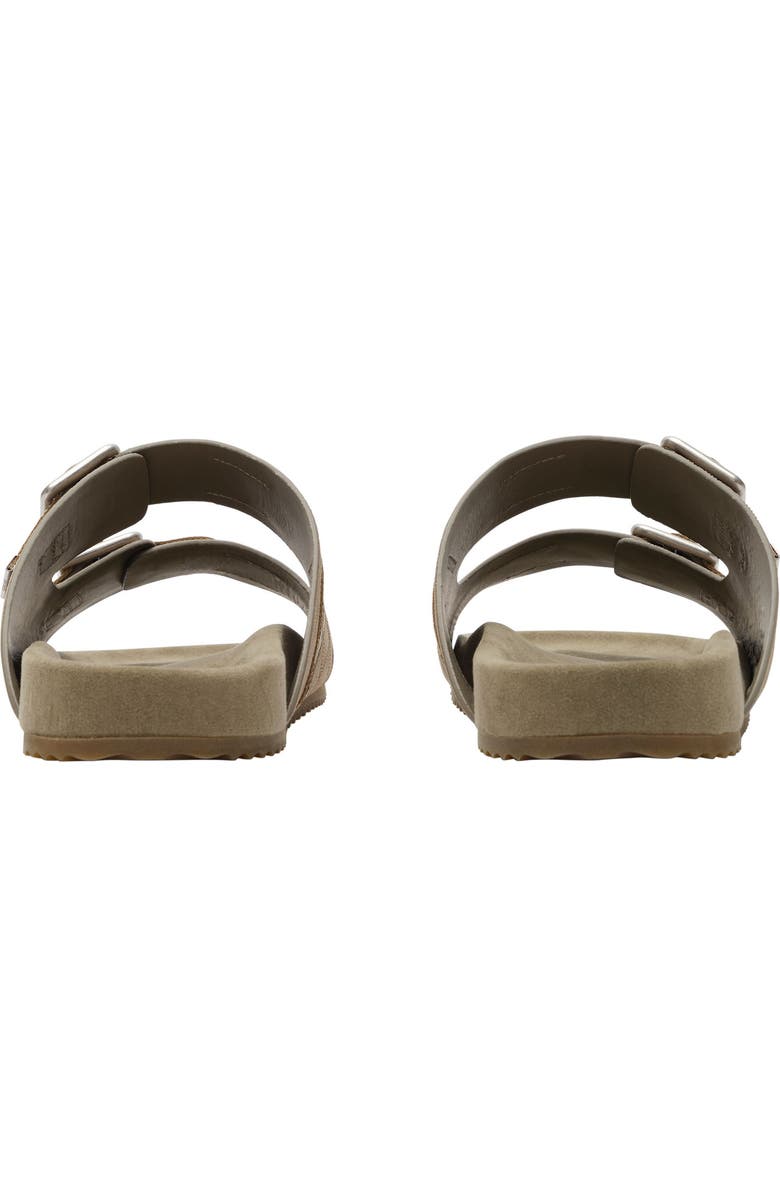 Burberry Urchin Slide Sandal, Alternate, color, Sparrow Beige