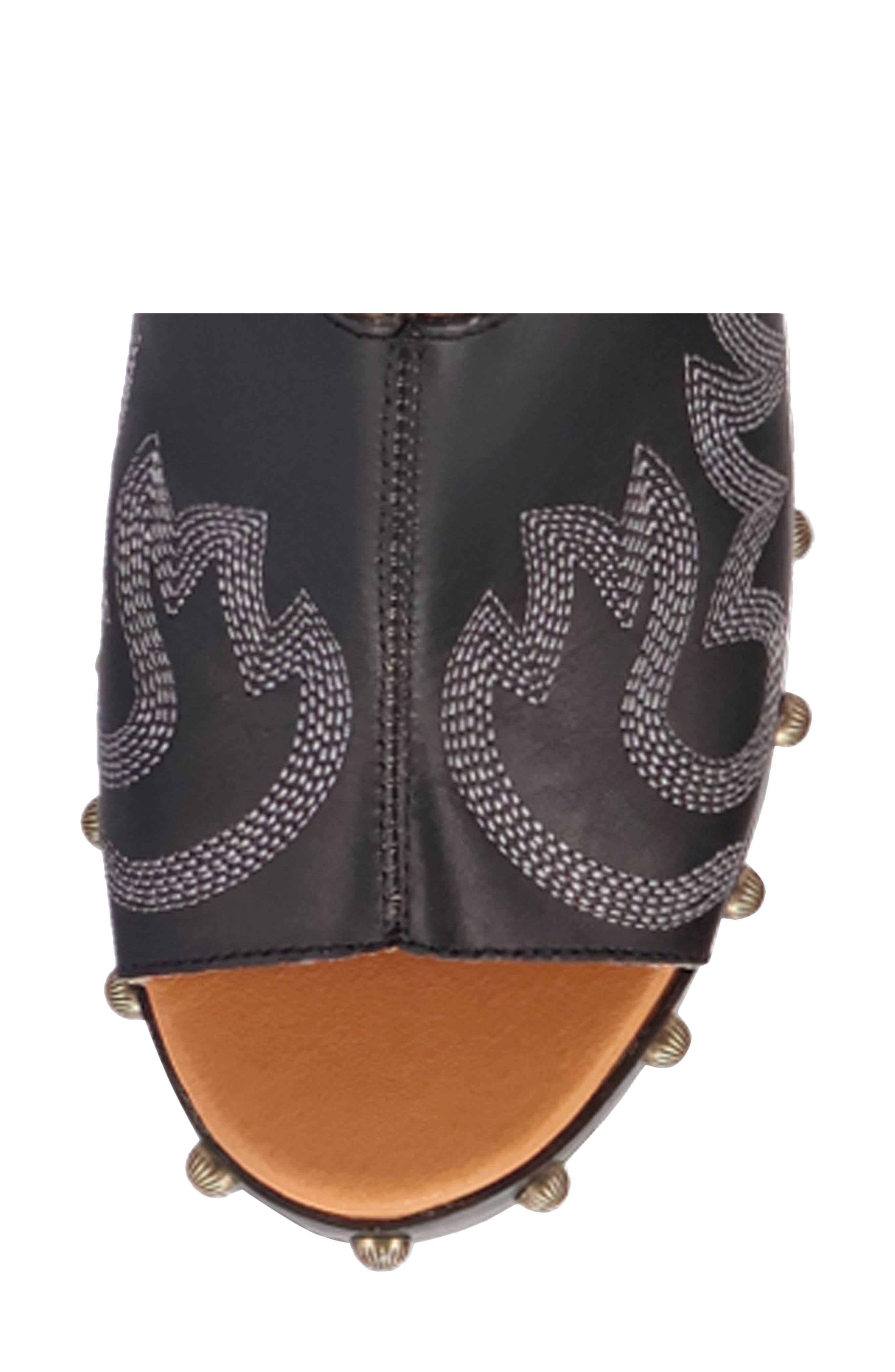 Dingo Free Spirit Platform Slide Sandal, Alternate, color, Black