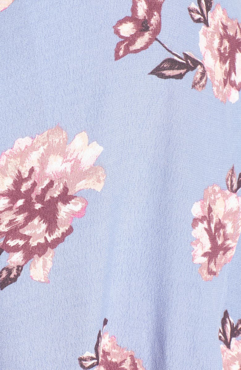 ASTR the Label ASTR Selma Floral Print Wrap Dress, Alternate, color,