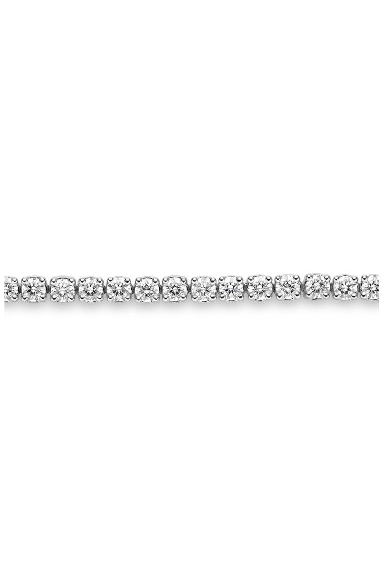 Essentials Diamond Half Line Bolo Bracelet, Alternate, color, WHITE GOLD