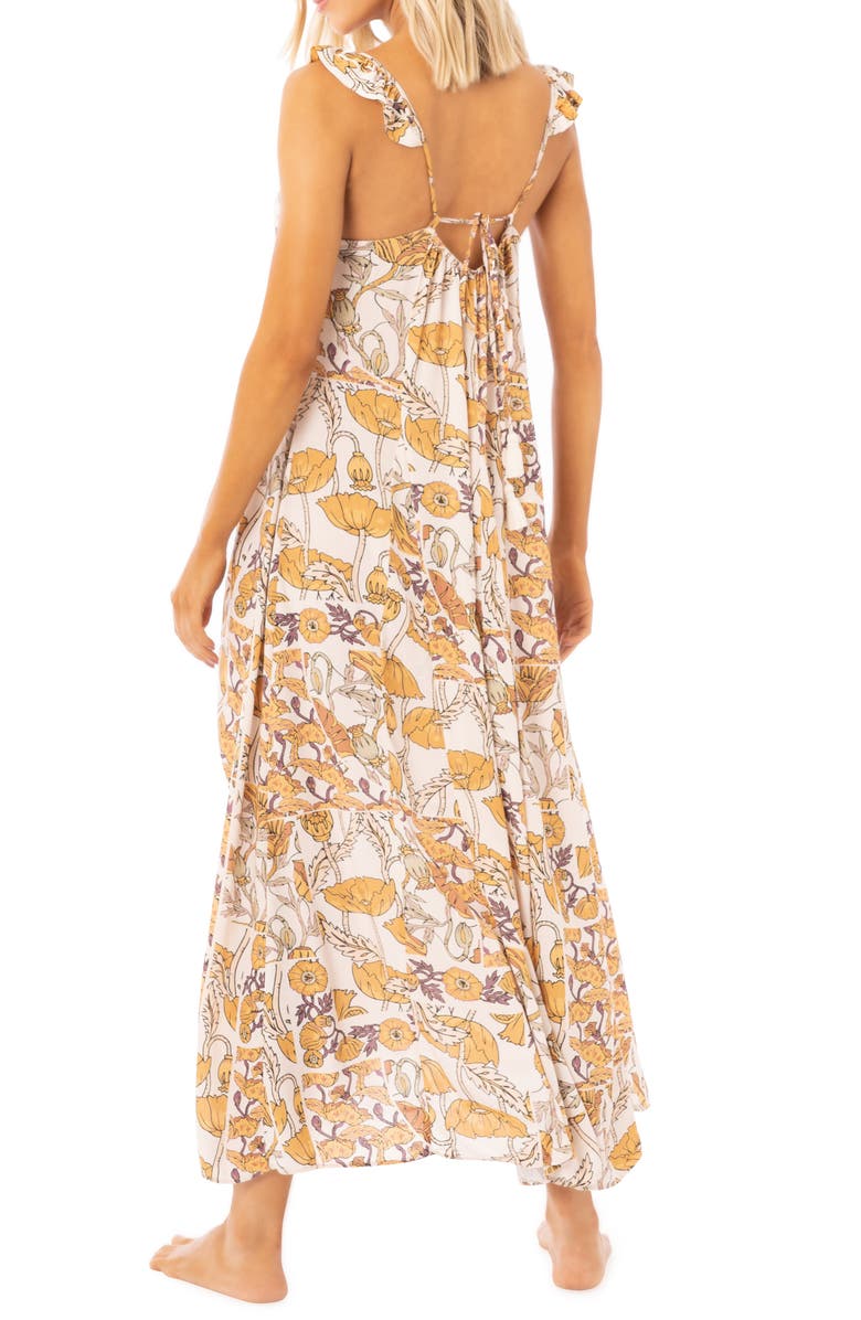 Maaji Annie Antique Botanical Cover-Up Dress, Alternate, color,