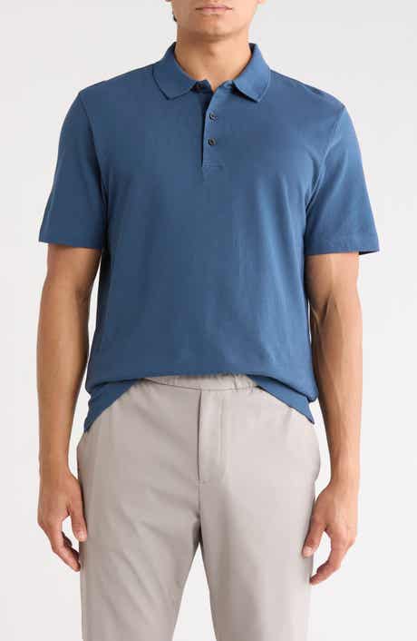 Pima Cotton Button Polo