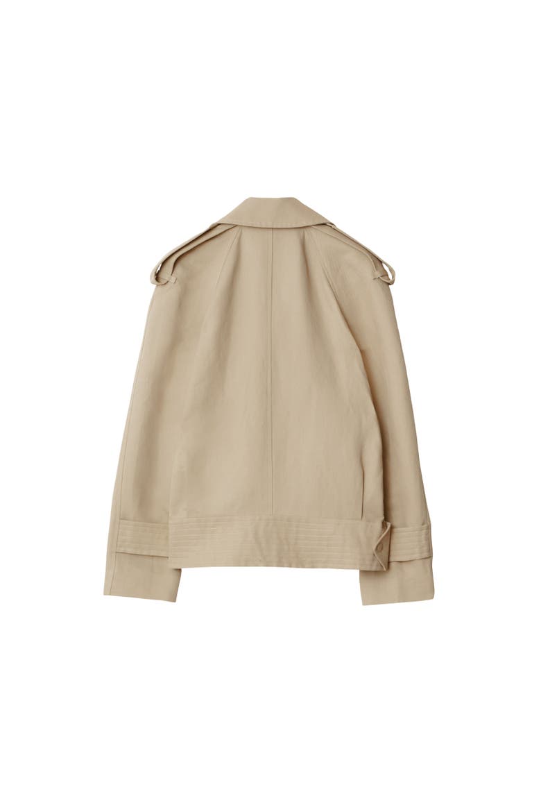 Canvas Trench Jacket, Alternate, color, Oat