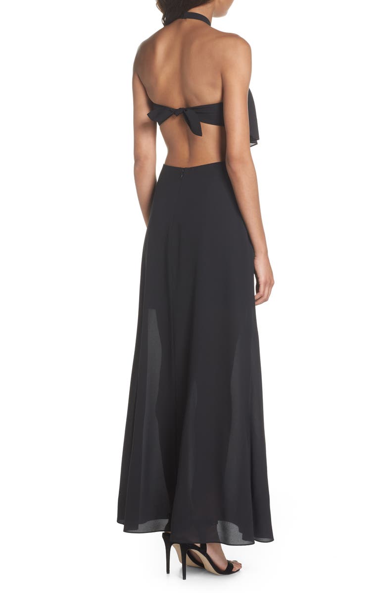 Ali & Jay Beach Club Afternoons Halter Maxi Dress, Alternate, color,