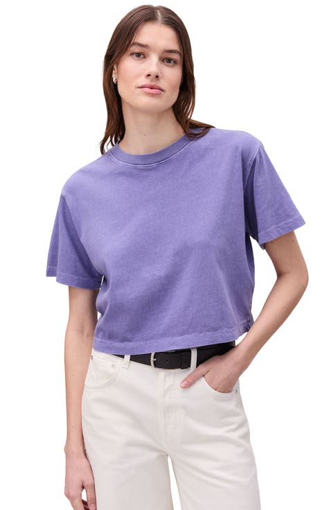 The Relaxed Crop Tee
