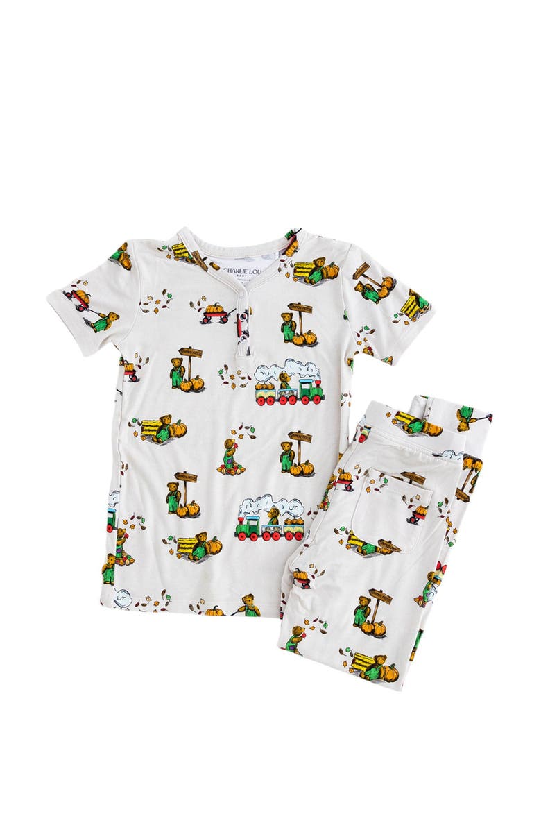 Charlie Lou Baby<sup>®</sup> Corduroy Pajama Set, Main, color, 