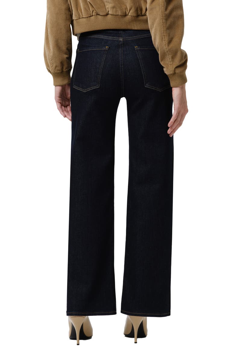 Annina High Waist Straight Leg Jeans, Alternate, color, INKY RINSE DARK INDIGO