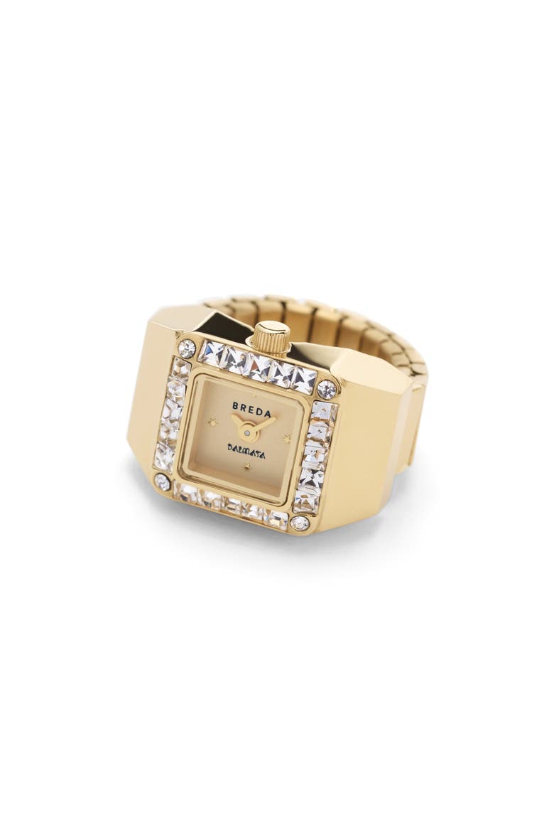 x Dalmata Time Ring, 15mm, Alternate, color, GOLD