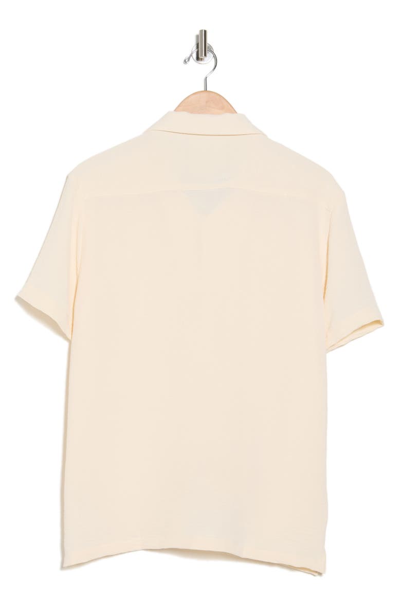 DENIM AND FLOWER Texture Short Sleeve Shirt, Alternate, color, 