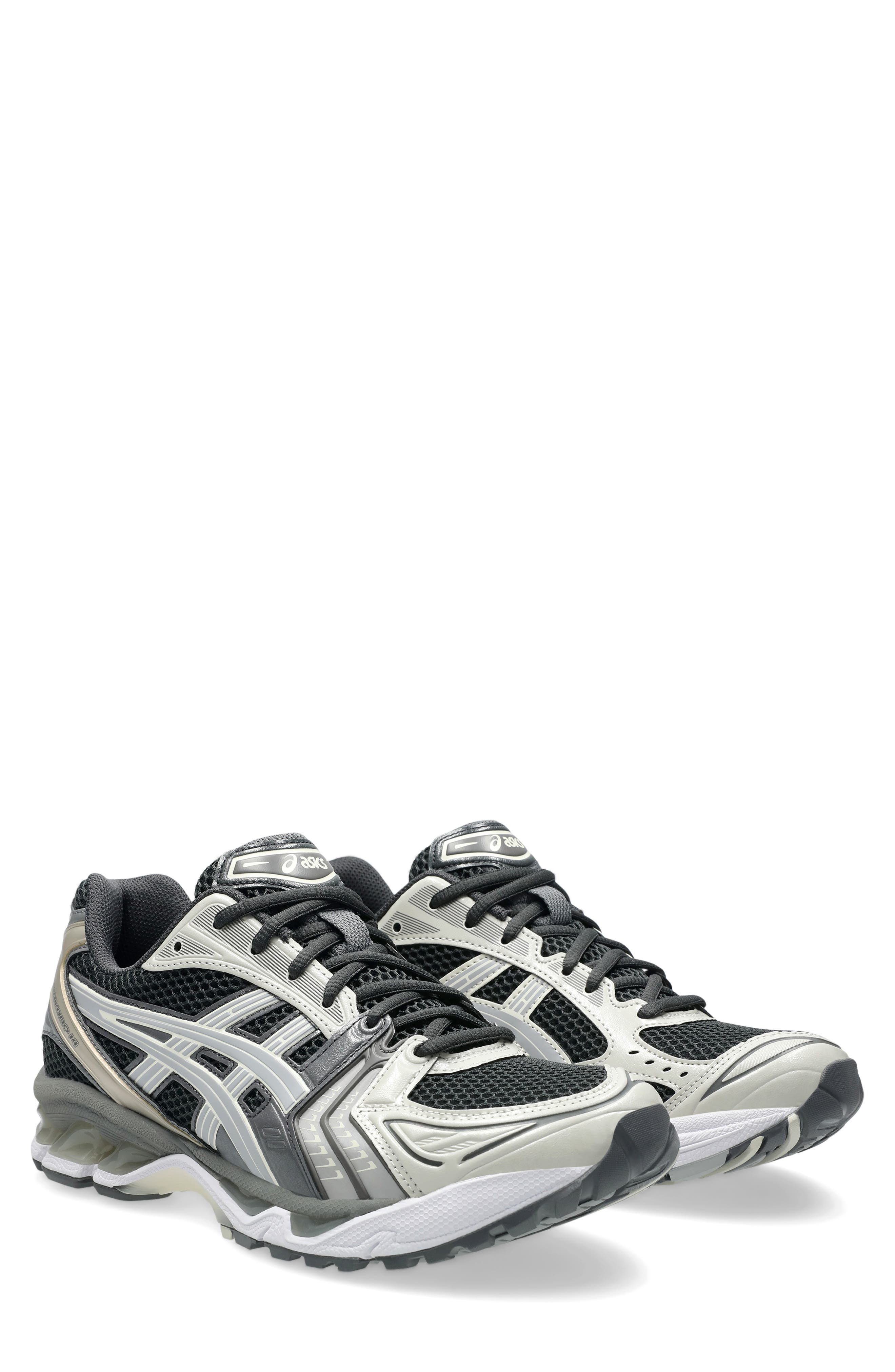 ASICS<sup>®</sup> Gender Inclusive GEL-KAYANO<sup>®</sup> 14 Sneaker, Main, color, Obsidian Grey/ Cement Grey