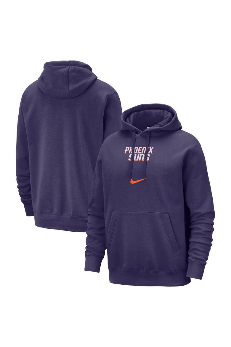 Men's Nike Purple Phoenix Suns 2023/24 City Edition Essential Club Pullover Hoodie, Main, color, Purple