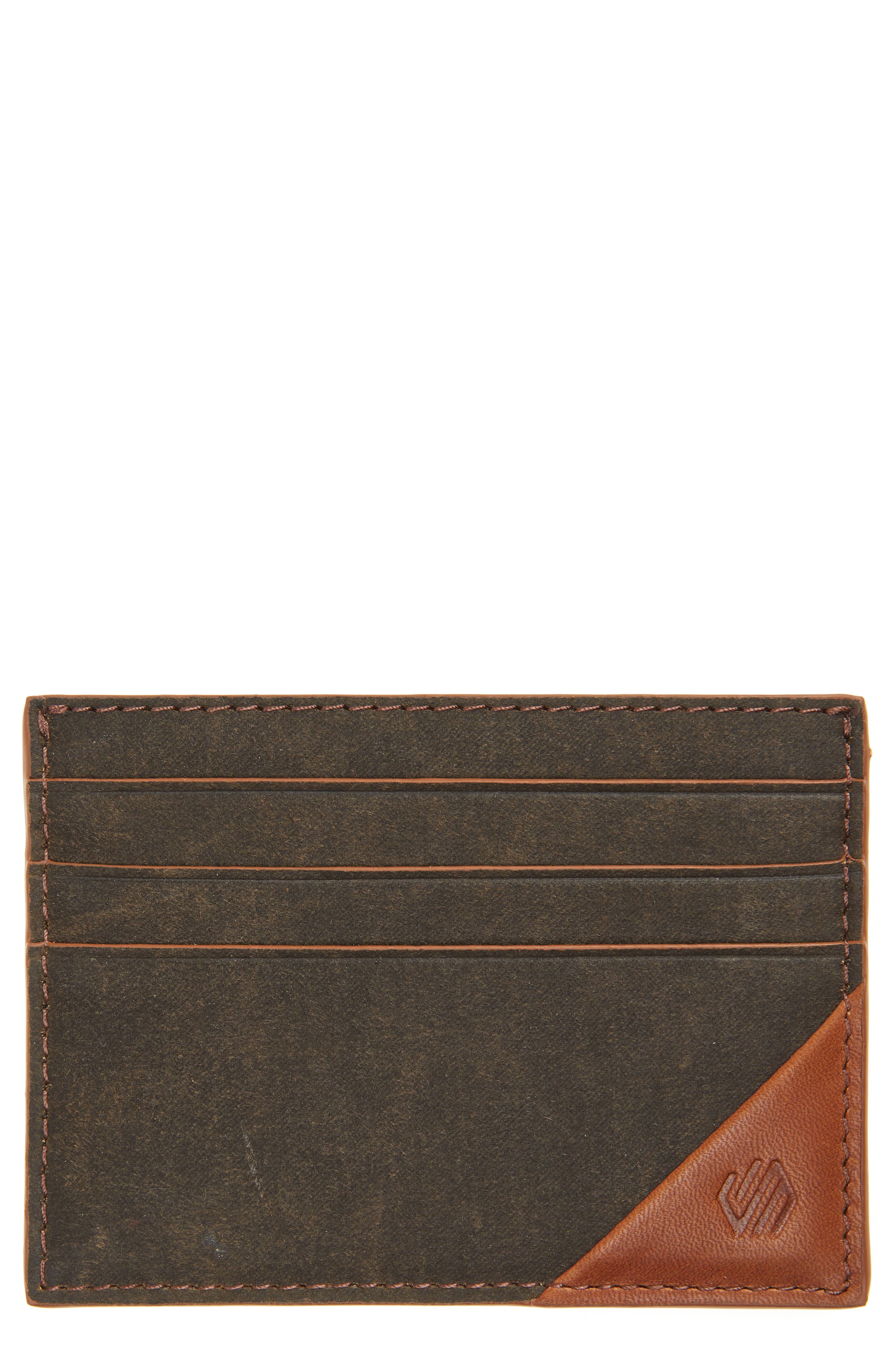 Johnston & Murphy Antique Leather Card Case | Nordstromrack