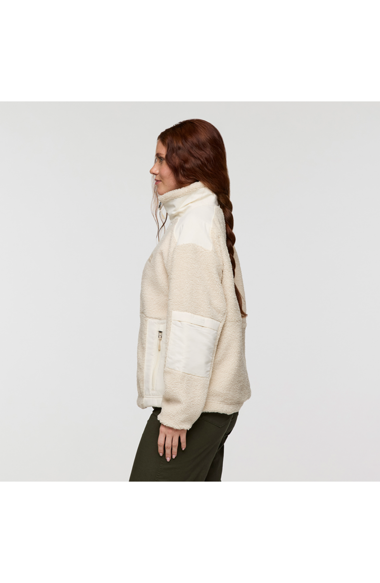 Cotopaxi Bacano Fleece Jacket - Women's, Alternate, color, Cream And Bone
