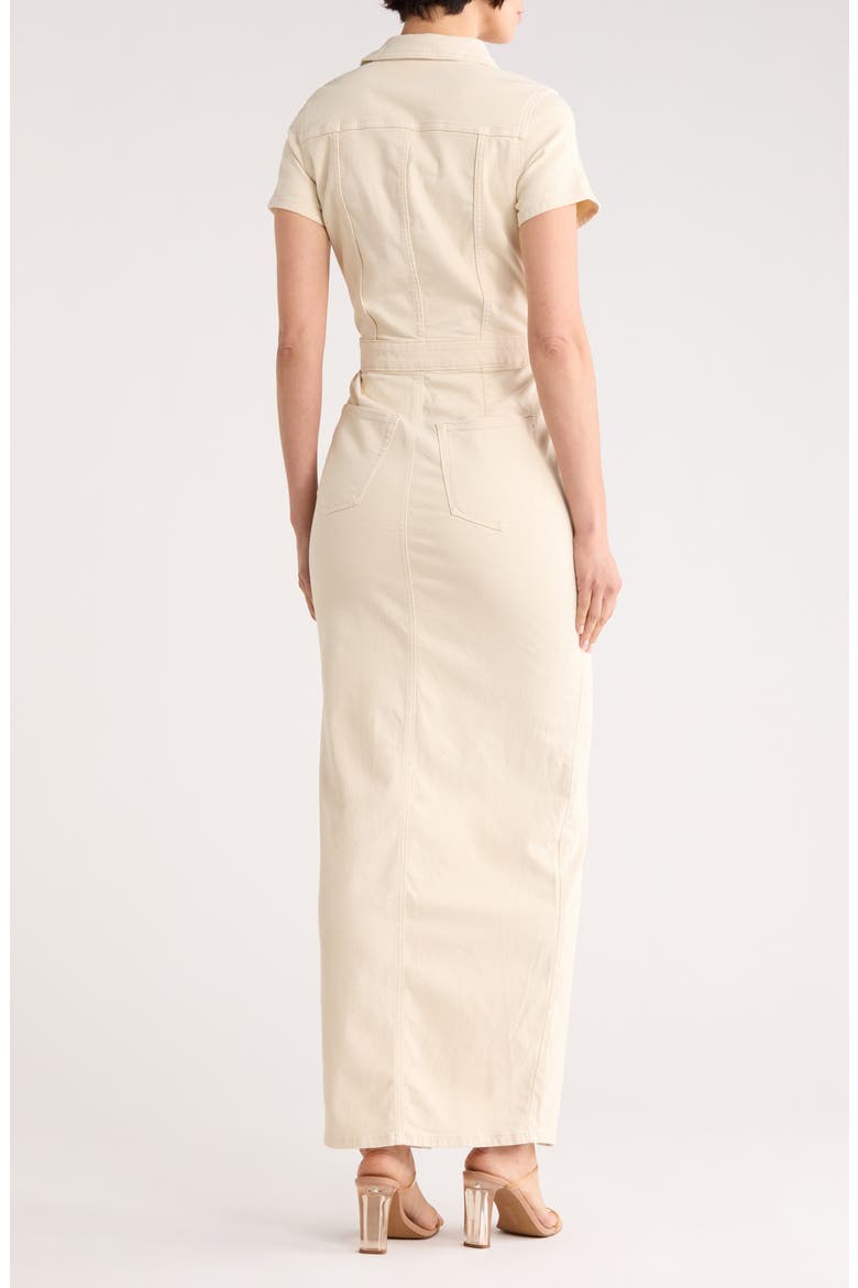 Fit for Success Denim Maxi Dress, Alternate, color, ECRU003