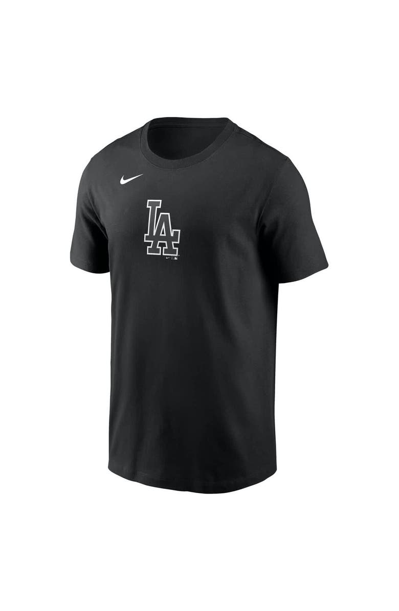 Nike Men's Nike  Black Los Angeles Dodgers  Lights Out Color Pop T-Shirt, Alternate, color, Black