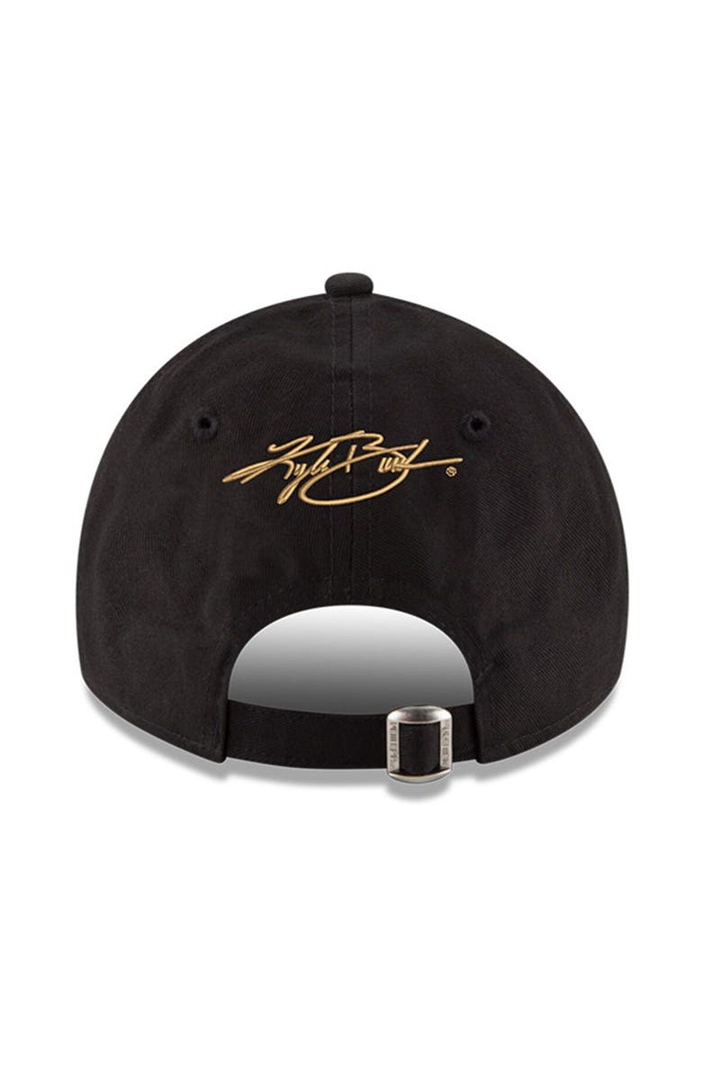 New Era Men's New Era Black Kyle Busch Team Enzyme Washed 9TWENTY Adjustable Hat, Alternate, color, Black