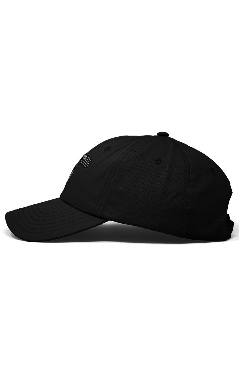 Dalix Moon Mission Dad Cap, Alternate, color, Black