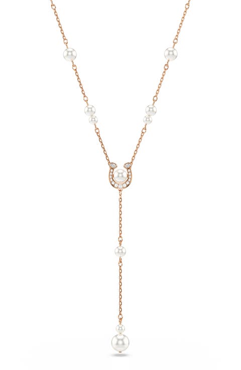 Symbolica Faux Pearl Y-Necklace
